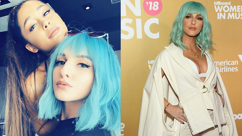 Ariana Grande etiketon mikeshën e saj shqiptare Njomza, në postin falënderues për suksesin e këngës “7 Rings”
