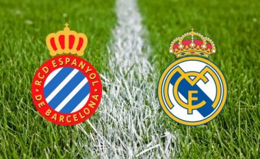 Espanyol – Real Madrid, formacionet zyrtare