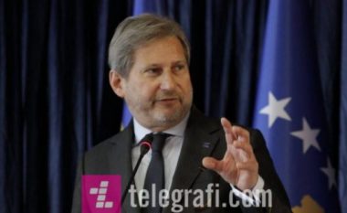 Hahn: KE do të rekomandojë nisjen e negociatave me Maqedoninë e Veriut dhe Shqipërinë