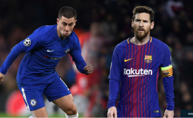 Hazard: Messi, më i miri i të gjitha kohërave