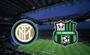 Inter – Sassuolo, formacionet zyrtare