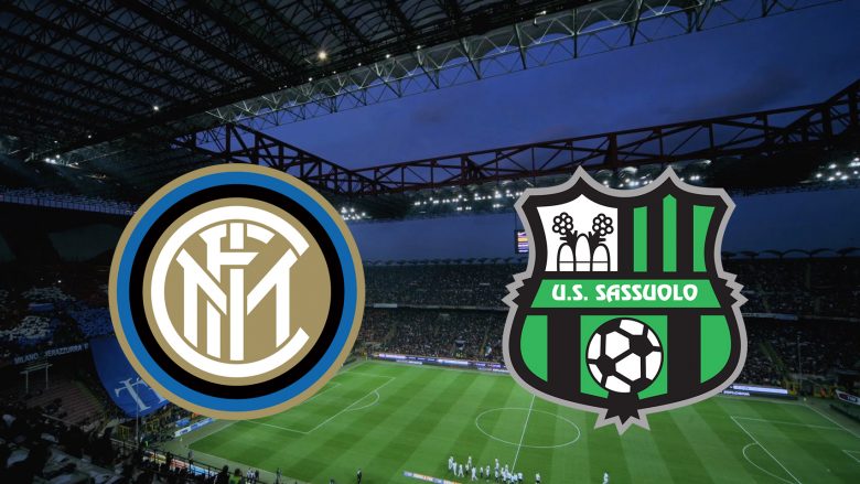 Inter – Sassuolo, formacionet zyrtare