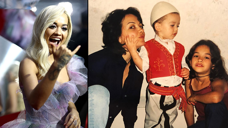 Rita Ora e uron me imazhe të rralla nga fëmijëria nënën e saj për ditëlindje
