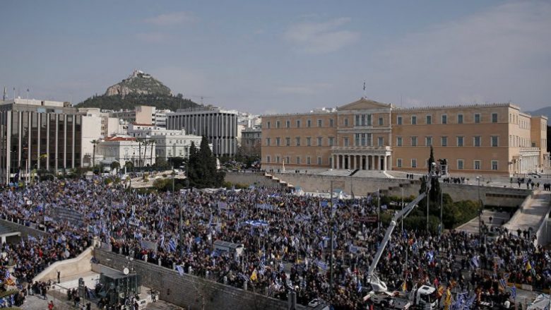 Incidente në protestën e sotme në Athinë