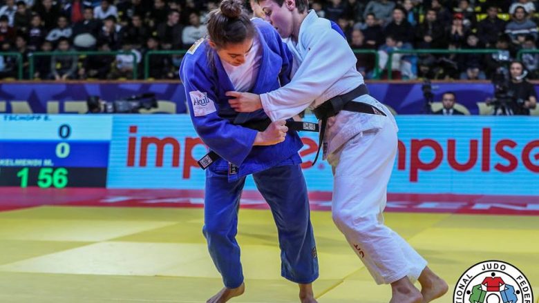 Majlinda Kelmendi kualifikohet në çerekfinale në Grand Prixin e Tel Avivit