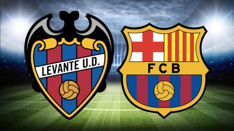 Levante – Barcelona, formacionet zyrtare