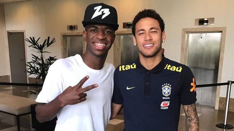 Vinicius Jr: Dua të luaj me Neymarin, te Real Madridi ose Brazili