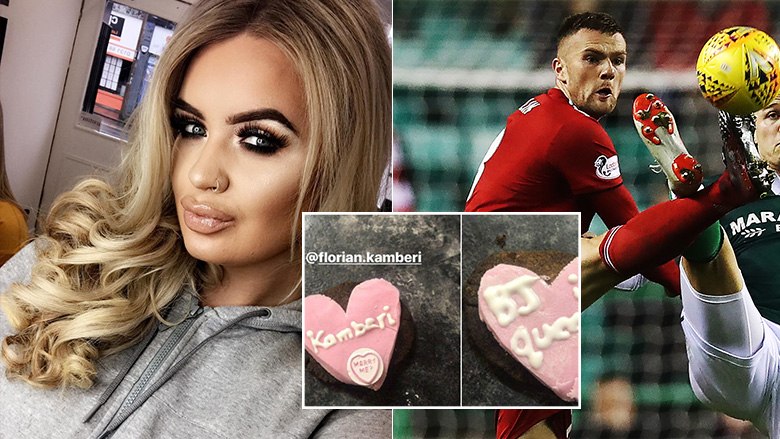 Fituesja britanike e lotarisë përmes postimeve kontroverse i propozon martesë futbollistit Florian Kamberi