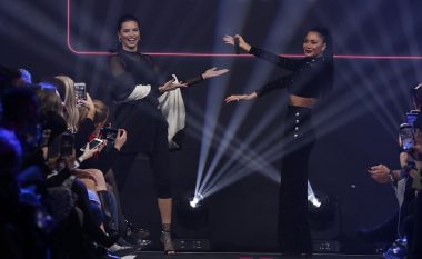 Nicole Scherzinger dhe Adriana Lima rrëmbejnë vëmendjen në pistën e modës së Berlinit