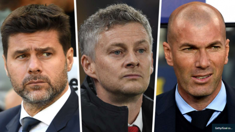 Solskjaer, Pochettino, Zidane dhe 12 trajnerët tjerë që mund ta drejtojnë Unitedin në sezonin e ardhshëm