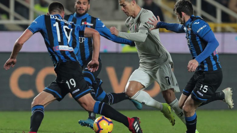 Juventusi eliminohet nga Kupa e Italisë, nënshtrohet nga Atalanta
