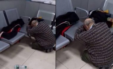 Një qytetar publikon pamjet, thotë se i moshuari nuk mori për orë të tëra trajtimin në Emergjencën e QKUK-së (Video)