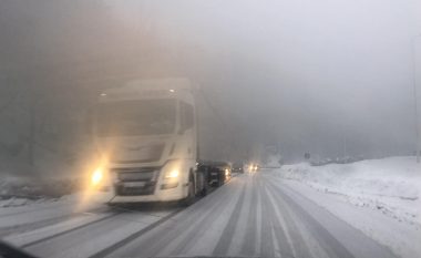 Komunikacioni në Maqedoni, ndalesë për lëvizje të kamionëve në rrugën Mavrovë-Dibër