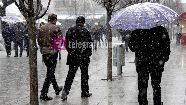 Pritet borë nga dita e martë në Maqedoninë e Veriut