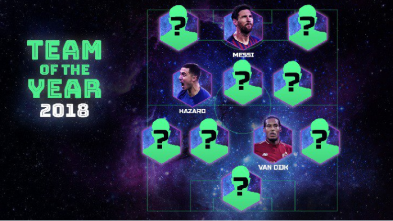 Fansat e UEFA-s zgjedhin ekipin e vitit 2018, nuk mungojnë yje si Modric, Messi dhe Ronaldo