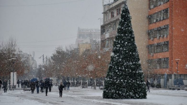 Mot i ftohtë dhe me borë, në Kosovë