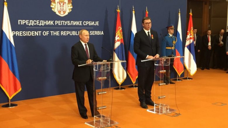 Vuçiq pas takimit me Putinin: Pa Rusinë nuk do të ketë zgjidhje me Kosovën