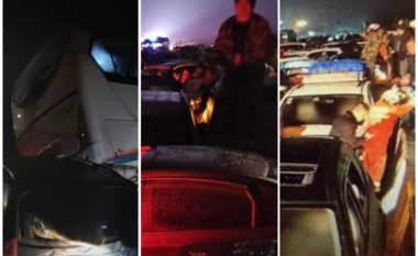Aksident zinxhiror në Kinë, përfshihen mbi 100 vetura – dy të vdekur e 50 të lënduar (Video)