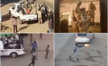 Agjentët e maskuar të Sudanit rrahin brutalisht demonstruesit, i dërgojnë në qendra të fshehta (Video, +18)