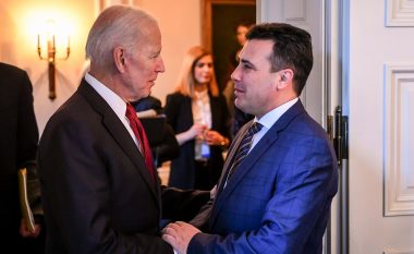 Zaev-Biden: Republika e Maqedonisë së Veriut ka mbështetjen e plotë për sukseset e politikave euroatlantike