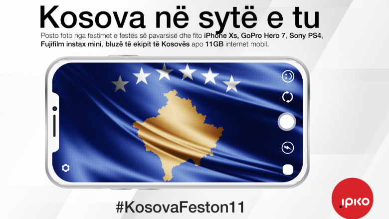 Kosova në sytë e tu: Fito iPhoneXs, GoPro Hero 7, PS4 dhe shumë dhurata tjera për festen e Pavarësisë!