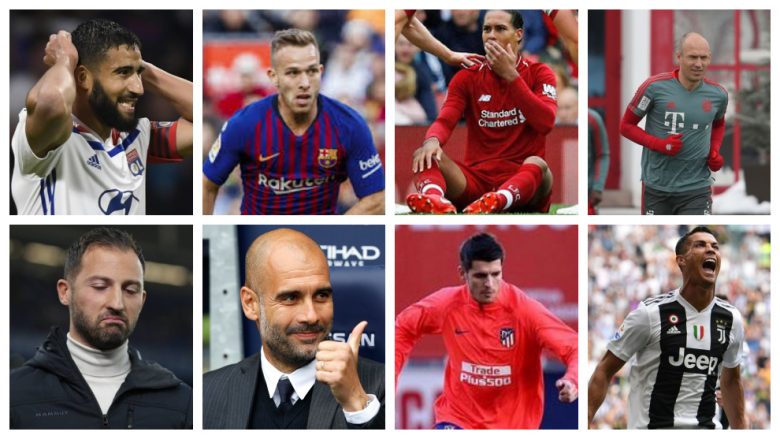 Liga e Kampionëve: Gjithçka që duhet të dini për katër ndeshjet e kësaj jave, nga transferimet te largimet dhe mungesat nga lëndimet