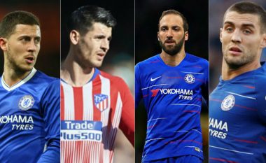 Si do të ndikojë te Chelsea sanksioni për mos transferimin e lojtarëve – situata e nëntë yjeve si Hazard, Morata, Higuain, Kovacic dhe Pulisic
