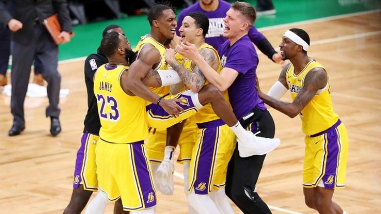 Lakers fiton derbin në NBA, mposhtin Bostonin në TD Garden