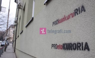 Grafite në Prishtinë për krerët e shtetit dhe Prokurorinë (Foto)