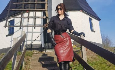 Suzana Mushkolaj plot stil dhe elegancë në imazhet e reja nga Holanda