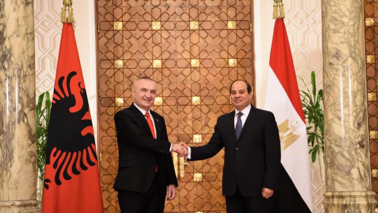 Presidenti Meta pritet nga Presidenti i Egjiptit, Abdel Fattah El-Sisi