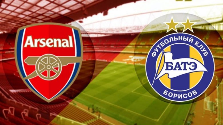Arsenal – Bate Borisov, formacionet zyrtare: Topçinjtë synojnë përmbysjen ndaj bjellorusëve
