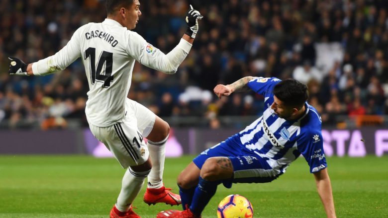 Notat e lojtarëve: Real Madrid 3-0 Alaves, shkëlqen Casemiro