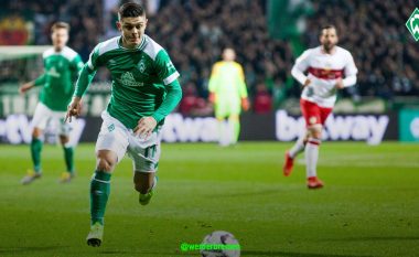 Rashica merr lëvdata për paraqitjen e tij në barazimin e Werder Bremen