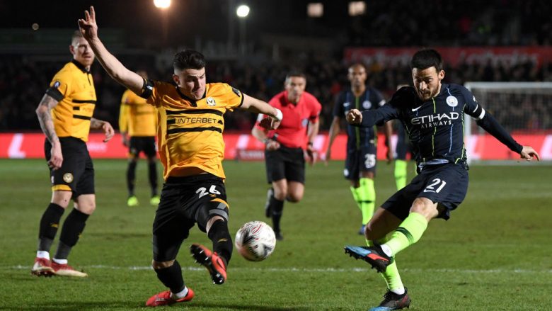 City fiton lehtësisht ndaj Newport County, kualifikohet në çerekfinale të FA Cup