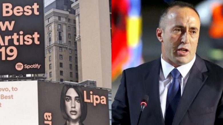 Haradinaj për suksesin e Lipës në “Grammy Awards”: Kosova është me fat që në botë përfaqësohet me emrin tënd