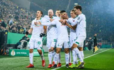 Werder Bremen e eliminon Borussia Dortmundin në ndeshjen që solli gjashtë gola dhe u vendos me penallti – Rashica shënoi golin e parë