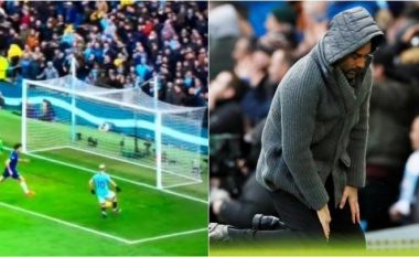 Edhe Guardiola nuk i beson syve se çfarë rasti për gol lëshoi Aguero, por nuk kaloi shumë dhe argjentinasi ia dëshmoi të kundërtën