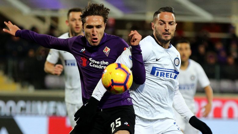 Drama mes Fiorentinas dhe Interit përfundon me barazim