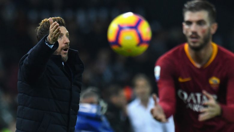 Di Francesco merr besimin nga Roma, as humbja nga Milani nuk e shkarkon trajnerin italian