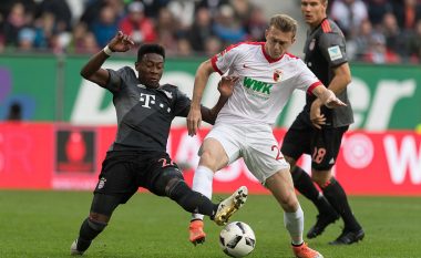 Augsburg – Bayern Munich, formacionet zyrtare