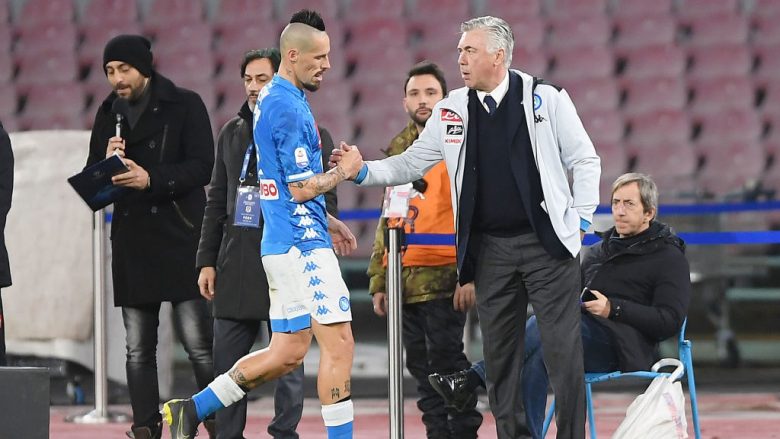 Ancelotti: Hamsik e dëshiron transferimin në Kinë, ne do t’ia japim këtë mundësi