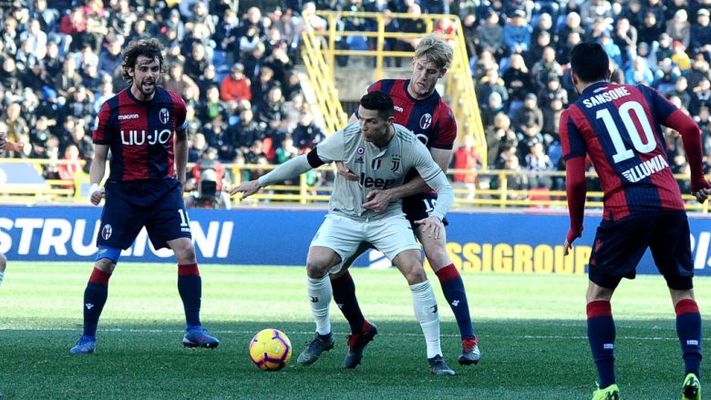 Bologna 0-1 Juventus: Notat e lojtarëve, dëshpëron Ronaldo   