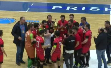 Liburni fiton Kupën e Kosovës në futsall pas triumfit në finale ndaj Prishtina 01