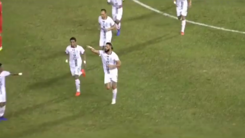 Liridon Krasniqi shkëlqen në debutim te Meleka United, shënon në mënyrë akrobatike dhe asiston