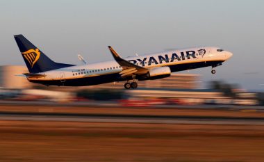 Ryanair, raporton 20 milionë euro humbje
