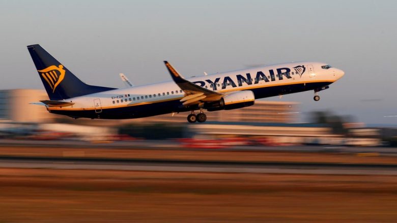 Ryanair, raporton 20 milionë euro humbje