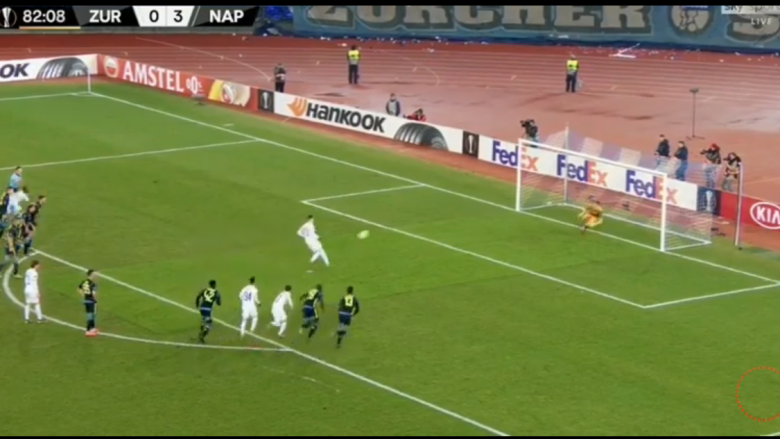 Kololli spektakolar, shënon nga penalltia me panenka përballë Napolit