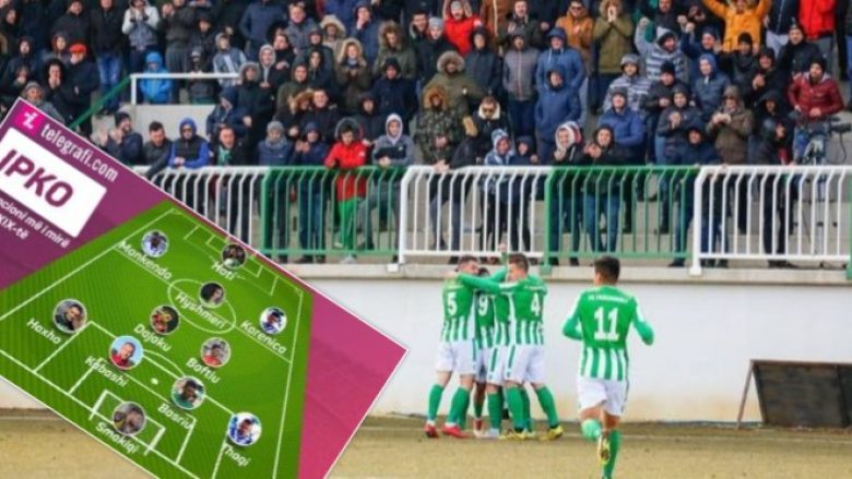 Formacioni më i mirë i javës së XIX në IPKO Superligë – dominojnë lojtarët e Feronikelit dhe Prishtinës