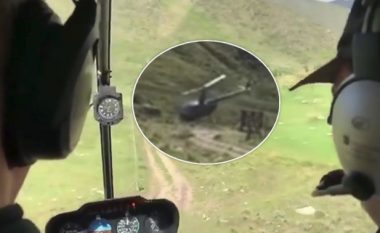 Përplaset për tokë dhe rrotullohet, pasi piloti humb kontrollin mbi të: Pamje të marra nga brenda dhe jashtë helikopterit (Video)